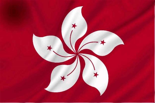 Vlag Hong Kong - 100x150cm Spun-Poly